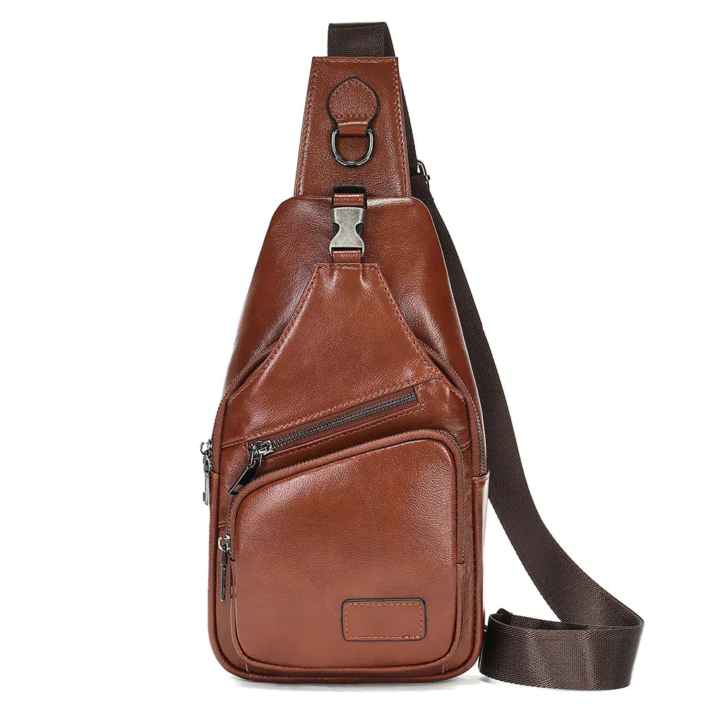 Men’s Urban Leather Crossbody