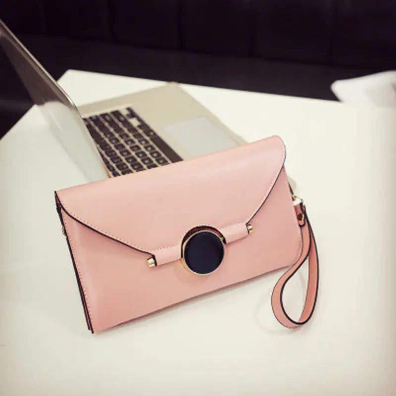 Soft Leather Multi‑Pocket Tote