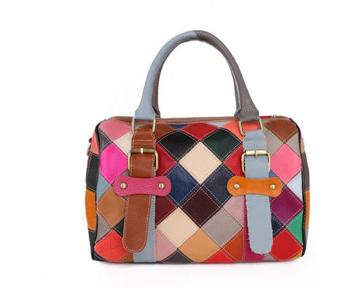 Artisan Patchwork Leather Bag